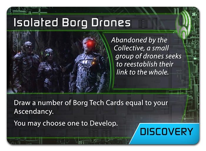 Isolated Borg Drones