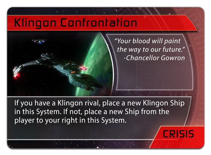 Klingon 'Confrontation' Crisis