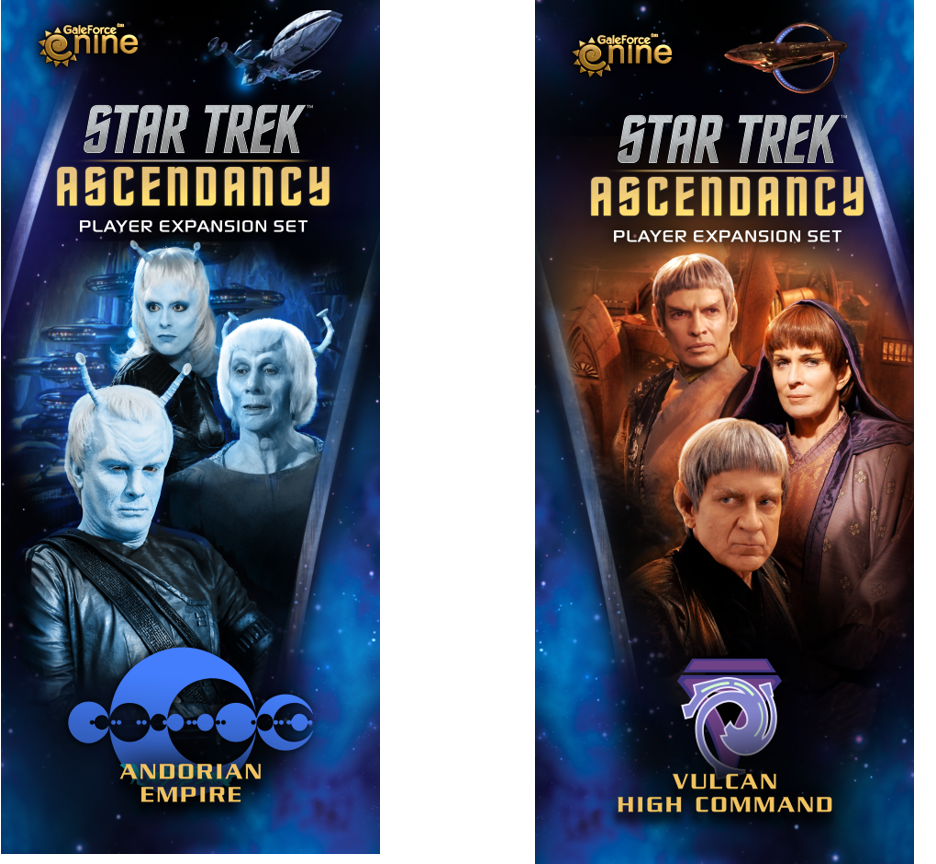 STAR TREK Ascendancy 'Vulcan High Command' Game Expansion Gale Force Nine 